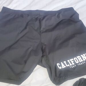 Black California West Coast Shorts